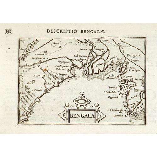 Old map image download for Bengala.