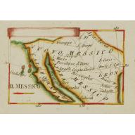 Old, Antique map image download for Il Messico.
