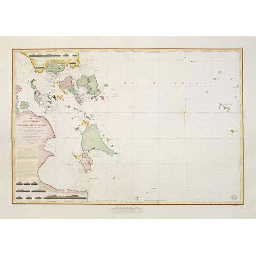 Old map image download for Carte des Détroits Singapore, Durain..