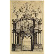 Old, Antique map image download for Arcus ad d. Michaelis pars pior Hercules Prodicius.