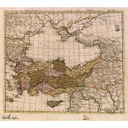 Mappa geographica Asiae Minoris Antiquae..