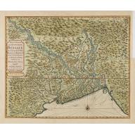 Old map image download for Nieuwe kaart van 't Koninckryk Bengale. . .