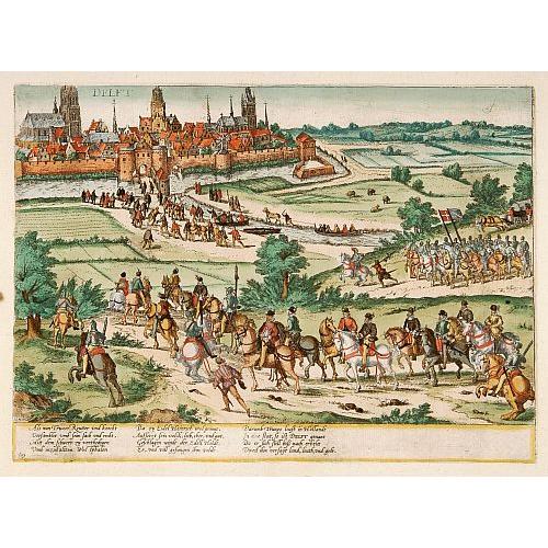 Old map image download for Als nun Truxes Reutter und knecht.. (Delft)