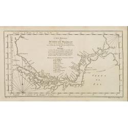 Carte reduite du Détroit de Magellan..