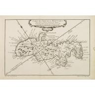 Old map image download for Carte de L'Isle de la Martinique..