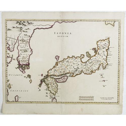 Old map image download for Japonia Regnum.