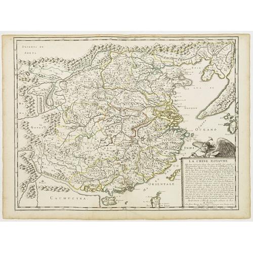 Old map image download for La Chine Royaume. . .