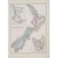 Old map image download for New Zealand.