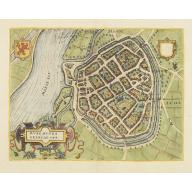 Old, Antique map image download for Ruremunda Gelriae opp.