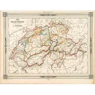 Old map image download for Carte de la Suisse..