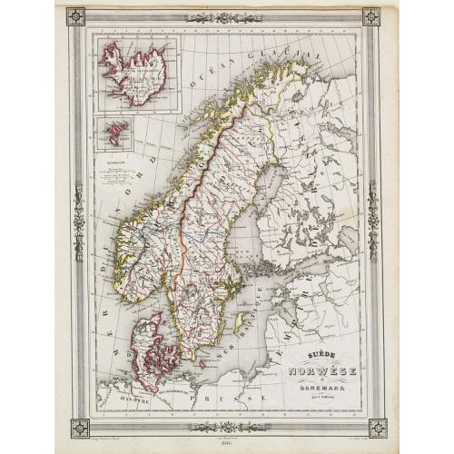 Old map image download for Chart of the Straits Between Denmark and Sweden Shewing the Passage from the Kattegat through