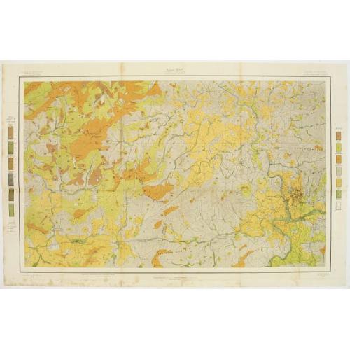 Old map image download for Soil map - North Carolina, Asheville sheet.