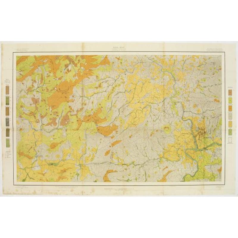 Soil map - North Carolina, Asheville sheet.