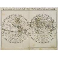 Old map image download for Mappe-Monde ou carte generale du Globe..