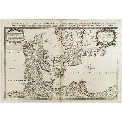 Old map image download for Le Royaume de Danmark..