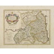 Old map image download for Northumbria, Cumberlandia et Dunelmensis Episcopatus..
