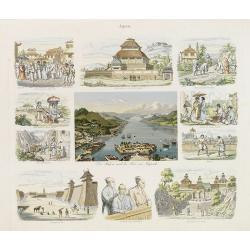 Der Hafen und die Bai von Nagasaki.