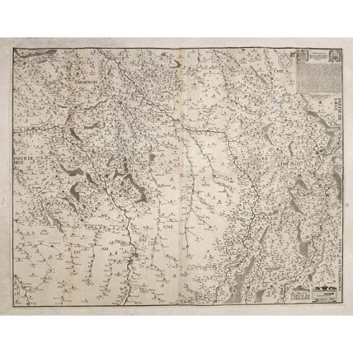 Old map image download for Carte du Pays et Diocese de Reims.