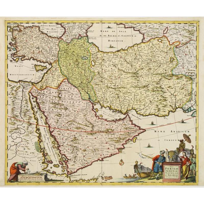 Nova Persiae, Armeniae, Natoliae et Arabiae.