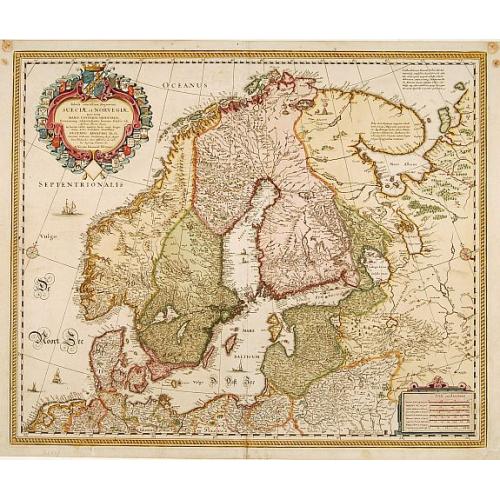 Old map image download for Tabula exactissima Regnorum Sueciae et Norvegiae..