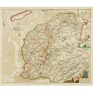 Old map image download for Tabula Comitatus Frisiae.