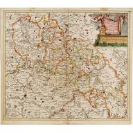 Old map image download for Accuratissima Ducatus Silesiae eique Regnum Bohemiae..