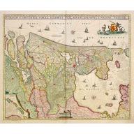 Old map image download for Comitatus Hollandiae Tabula Pluribus Locus Recens Emendata a Nicolao Visscher.