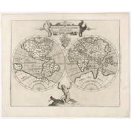 Old map image download for UTRIUSQUE HEMISPHERII DELINEATIO.