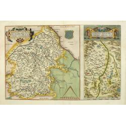 Regionis Biturigum... Per Ioannem Calamaeum. / Limaniae Topographia Gabriele Symeoneo Auct.