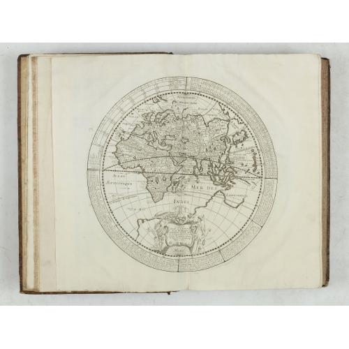 Old map image download for Le monde ou description de ses quatre parties par [. . .] Pierre Daviti. . .