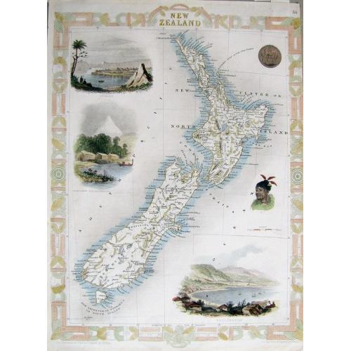 Old map image download for NEW ZEALAND