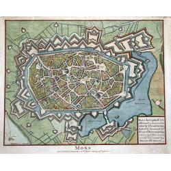 MONS the Capital City of Hainault in ye Low Countries, taken by ye French in 1691...