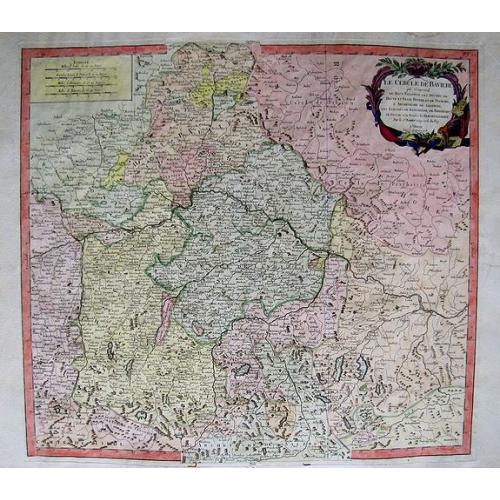 Old map image download for Le Cercle de Baviere...