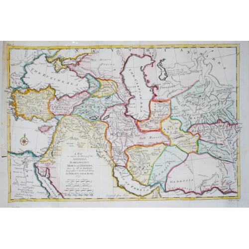 Old map image download for [Lot of 5 maps of Iran] Imperii Persici in omnes suas Provincias  Eaxacte Divisi / Nova Tabula Geographica.