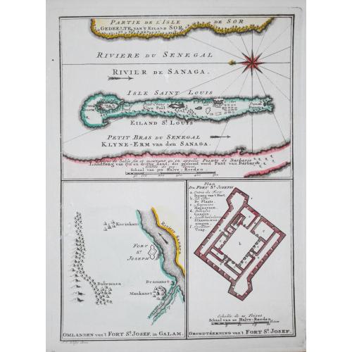 Old map image download for [Lot of 10 maps of Guinea.] Tractus Littorales Guinea a promontorio Verde.