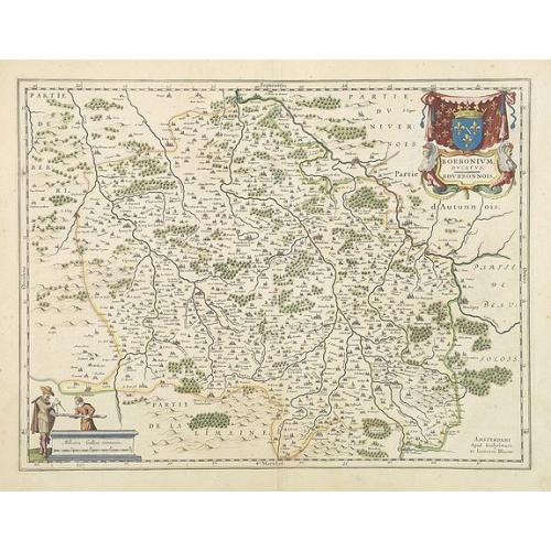 Old map image download for BORBONIUM Ducatus BOURBONNOIS.
