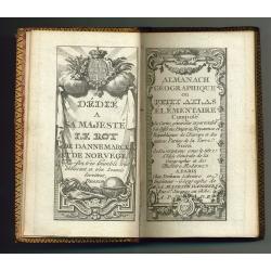 Almanach géographique ou petit atlas élémentaire composé de Cartes générales et particulières des différens Empires, Royaumes et Républiques de l'Europe. . .