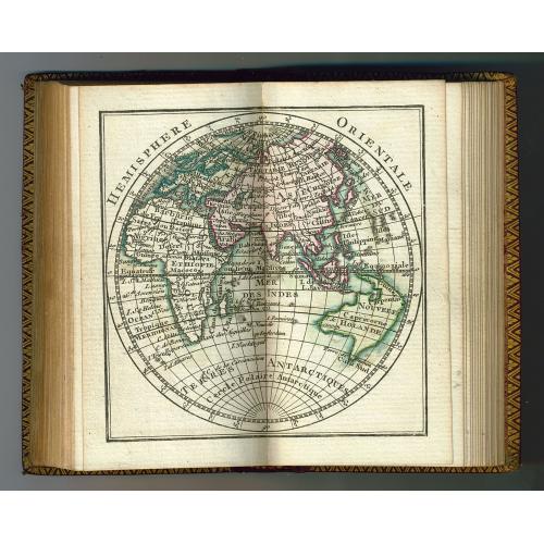Old map image download for Almanach géographique ou petit atlas élémentaire composé de Cartes générales et particulières des différens Empires, Royaumes et Républiques de l'Europe. . .