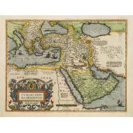 Old, Antique map image download for Turcici Imperii Descriptio.