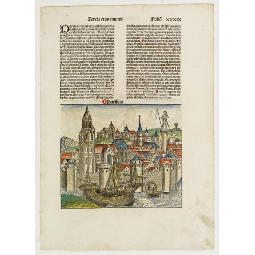 Parisius & Maguncia. [Paris & Munich] Folio XXXIX