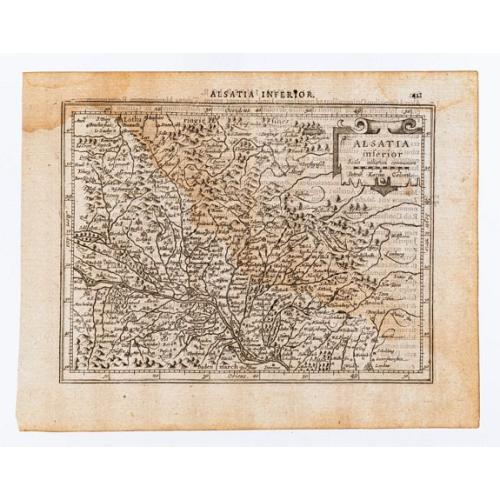 Old map image download for Alsatia inferior.