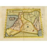 Old, Antique map image download for Tabula Asiae IIII.