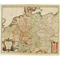 Old map image download for Novi Imperii Germanici ? L'Allemagne Dressé sur les observations ..