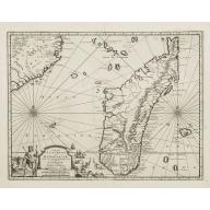 Old, Antique map image download for Insula S.Laurentii vulgo Madagascar.