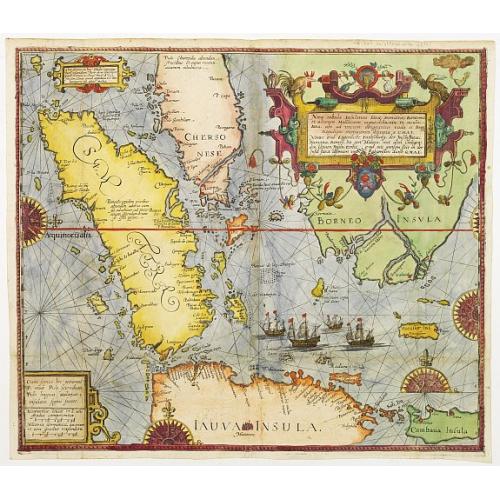 Old map image download for Nova tabula Insularum Javae, Sumatrae, Borneonis..