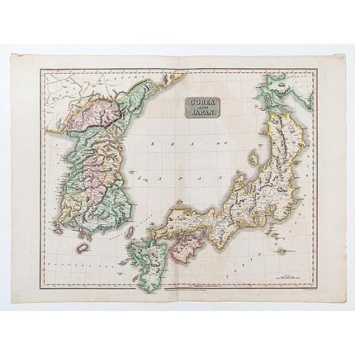 Old map image download for Corea and Japan