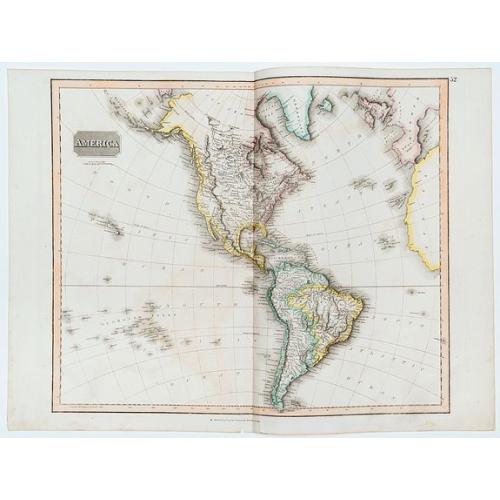Old map image download for America (North & South)