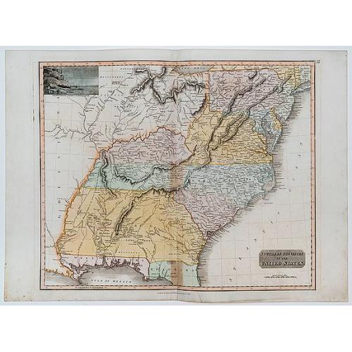 Old map image download for Southern Provinces of the United States.