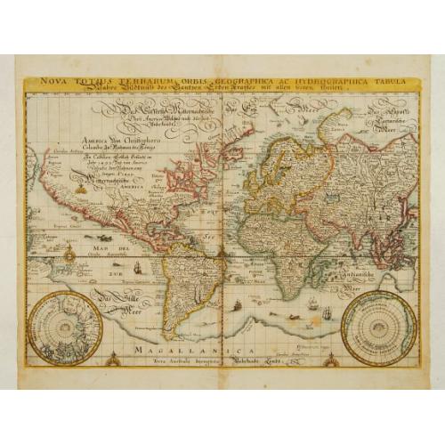 Old map image download for Nova totius terrarum orbis geographica ac hydrographica..