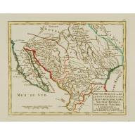 Old, Antique map image download for Partie du Mexique ou de la Nouv.le Espagne ouse trouve..
